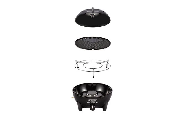Cadac Gas Grill Citi Chef 40 Negro 30 Mbar 6 Cadac Gas Grill Citi Chef 40 Negro 30 Mbar - Imagen 4