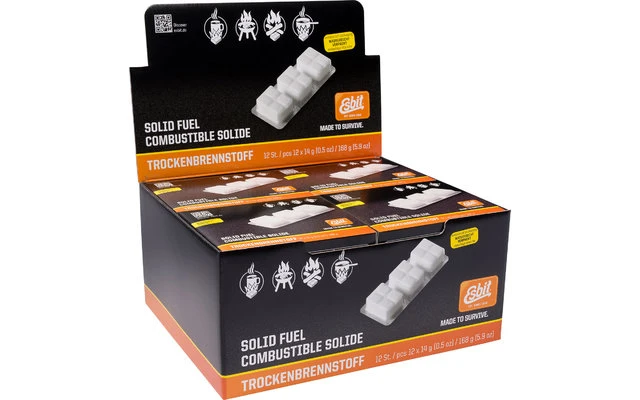 Pastillas De Combustible Seco Esbit 12 X 14g Para Barbacoa De Bolsillo 3 Pastillas De Combustible Seco Esbit 12 X 14g Para Barbacoa De Bolsillo