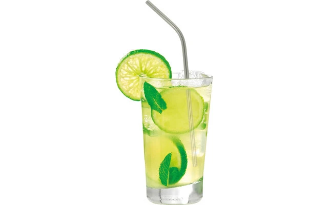 Juego De Pajitas De Acero Inoxidable Metaltex Incl. Cepillo De Limpieza 4 Piezas. 3 Juego De Pajitas De Acero Inoxidable Metaltex Incl. Cepillo De Limpieza 4 Piezas.