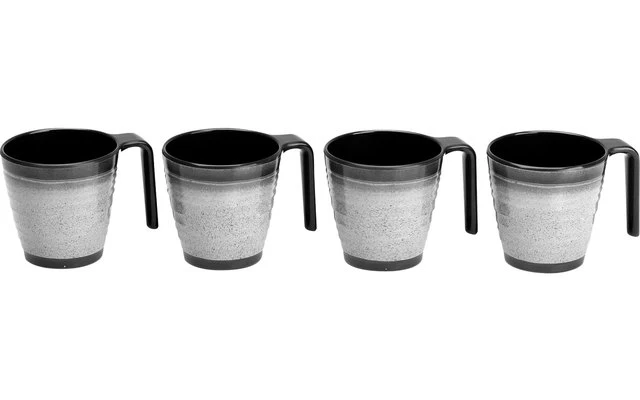 Juego De Vajilla De Melamina De Granito Flamefield 12 Piezas Aqua 6 Juego De Vajilla De Melamina De Granito Flamefield 12 Piezas Aqua - Imagen 4