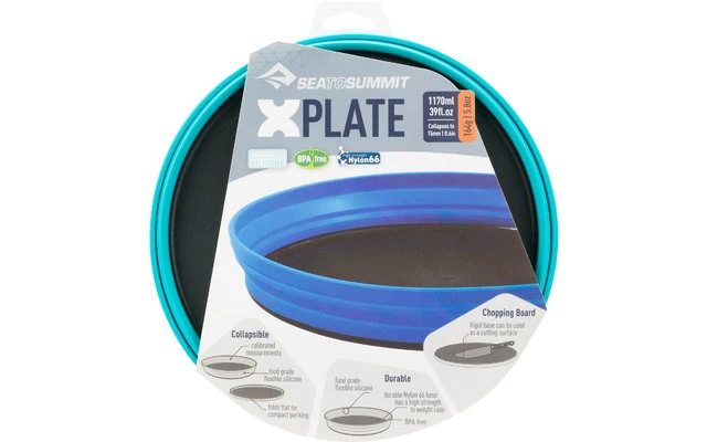 Sea To Summit X-Plate Plato Hondo Plegable 1.170 Ml Lima 8 Sea To Summit X-Plate Plato Hondo Plegable 1.170 Ml Lima - Imagen 6