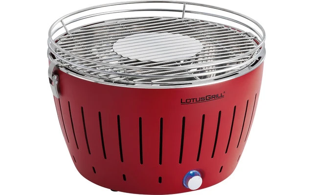 Parrilla De Carbón LotusGrill Con Bolsa De Transporte Azul Profundo 4 Parrilla De Carbón LotusGrill Con Bolsa De Transporte Azul Profundo - Imagen 2