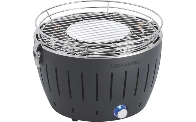 Parrilla De Carbón LotusGrill Con Bolsa De Transporte Azul Profundo 8 Parrilla De Carbón LotusGrill Con Bolsa De Transporte Azul Profundo - Imagen 6