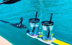 Vasos Magnéticos Tritan Con Posavasos 250 Ml Juego De 2 -Artículos Para El Hogar 337031 2383145