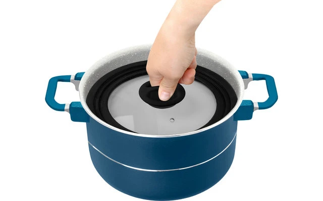 Juego De Cacerolas Brunner Carezza Magnetogrip 8 Piezas - 20 Cm 5 Juego De Cacerolas Brunner Carezza Magnetogrip 8 Piezas - 20 Cm - Imagen 3