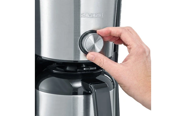 Cafetera De Filtro Severin Con Termo De Acero Inoxidable De 1 Litro 3 Cafetera De Filtro Severin Con Termo De Acero Inoxidable De 1 Litro