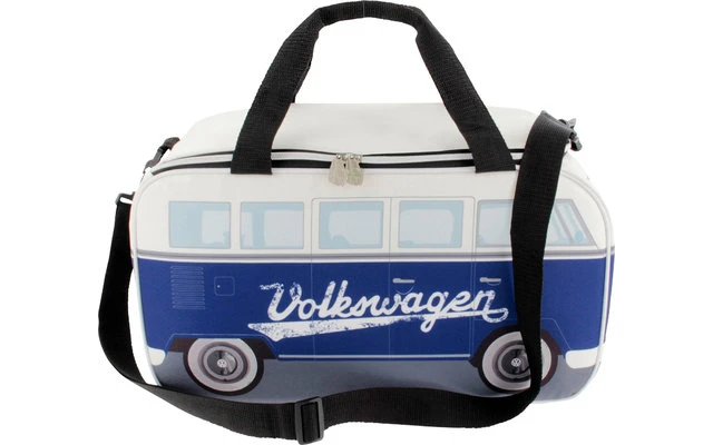 VW Collection Cooler Bag 25 Litros En Formato T1 Bulli Blanco / Azul 4 VW Collection Cooler Bag 25 Litros En Formato T1 Bulli Blanco / Azul - Imagen 2
