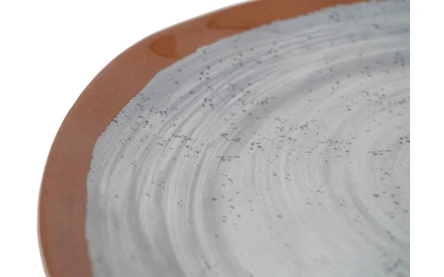 Bo-Camp Vajilla De Melamina 12 Pzas. Marrón / Gris 8 Bo-Camp Vajilla De Melamina 12 Pzas. Marrón / Gris - Imagen 6