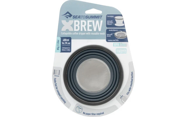 Sea To Summit X-Brew Coffee Dripper Filtro De Café Plegable 480ml 3 Sea To Summit X-Brew Coffee Dripper Filtro De Café Plegable 480ml