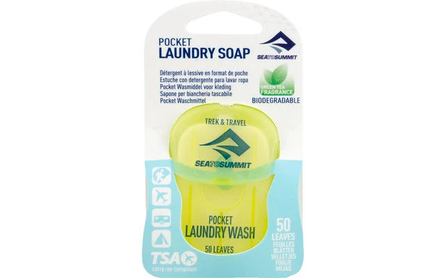 Sea To Summit Trek & Travel Pocket Laundry Wash 50 Leaf Detergent 50 Sheets 3 Sea To Summit Trek & Travel Pocket Laundry Wash 50 Leaf Detergent 50 Sheets