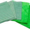 Juego De 5 Paños De Microfibra De Bambú Awiwa Verde