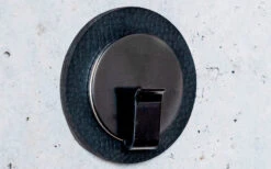 Silwy Clever Magnet Hook Incl. Metal Nano Gel Pad Negro / Black