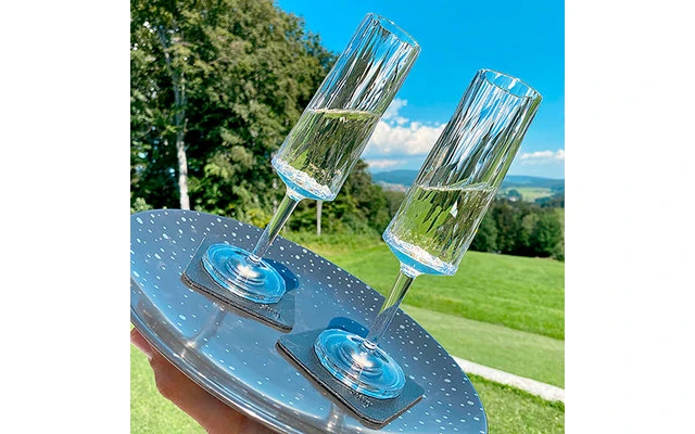 Copas De Plástico Con Imán Para Vino Espumoso Silwy 2 Piezas 4 Copas De Plástico Con Imán Para Vino Espumoso Silwy 2 Piezas - Imagen 2