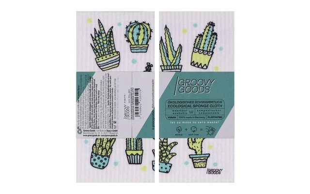 Tela De Esponja Ecológica GroovyGoods 20 X 17 Cm Aguacate 8 Tela De Esponja Ecológica GroovyGoods 20 X 17 Cm Aguacate - Imagen 6