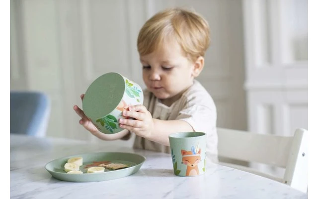 Koziol Organic Kids Set Vajilla Para Niños 3 Piezas Rojo 8 Koziol Organic Kids Set Vajilla Para Niños 3 Piezas Rojo - Imagen 6