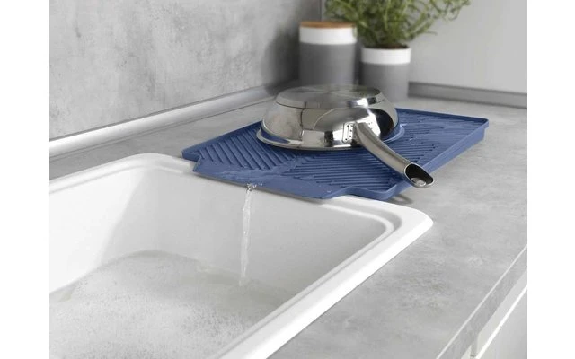 Wenko Linea Esterilla 40 X 30 X 3 Cm Azul 6 Wenko Linea Esterilla 40 X 30 X 3 Cm Azul - Imagen 4