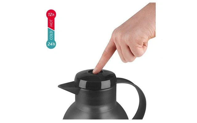 Jarra De Vacío Emsa Samba 1 Litro Naranja Translúcido 8 Jarra De Vacío Emsa Samba 1 Litro Naranja Translúcido - Imagen 6