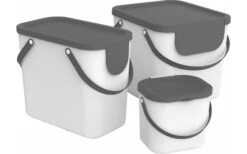 Papelera De Reciclaje Rotho Albula 6 Litros Azul Horizonte -Artículos Para El Hogar 489477 3317696