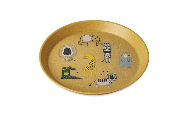 Koziol Connect Plate Small Plate Africa Organic Yellow 205 Mm 6 Koziol Connect Plate Small Plate Africa Organic Yellow 205 Mm - Imagen 4