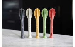 Koziol Klikk Juego De Cubiertos De Bolsillo De 3 Piezas Nature Coral -Artículos Para El Hogar 502955 3431277 2