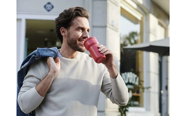 Taza De Viaje Mepal Ellipse 275 Ml Rosa Nórdico 4 Taza De Viaje Mepal Ellipse 275 Ml Rosa Nórdico - Imagen 2