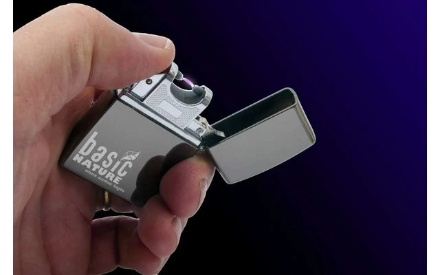 Basic Nature Encendedor BasicNature Arc USB Con Batería Recargable Pulida 5 Basic Nature Encendedor BasicNature Arc USB Con Batería Recargable Pulida - Imagen 3