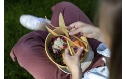 Juego De Cubiertos Koziol Klikk 3 Piezas Nature Coral -Artículos Para El Hogar 504278 3431202