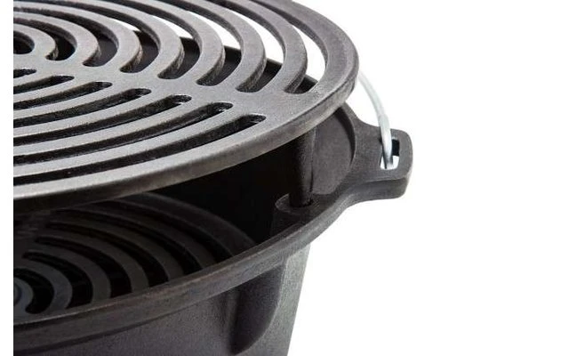 Petromax Fire Grill Tg3 Parrilla Y Placa De Hierro Fundido 6 Petromax Fire Grill Tg3 Parrilla Y Placa De Hierro Fundido - Imagen 4