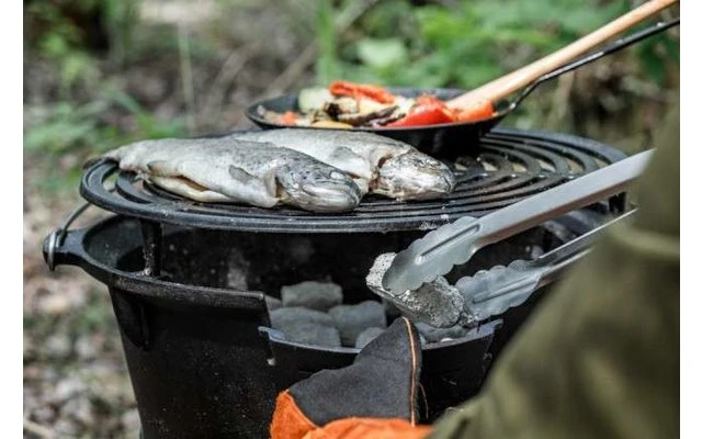 Petromax Fire Grill Tg3 Parrilla Y Placa De Hierro Fundido 9 Petromax Fire Grill Tg3 Parrilla Y Placa De Hierro Fundido - Imagen 7