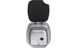 Thetford Argent Bowl Sink Black Enamel 9.5 Litros