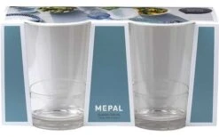 Juego De 2 Tarros De Plástico Mepal Flow De 200 Ml