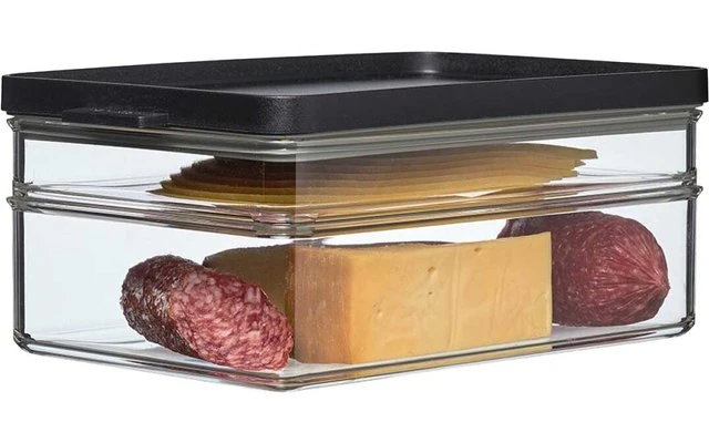 Mepal Omnia Tarro Frigorífico Desayuno 1200 Ml Negro 6 Mepal Omnia Tarro Frigorífico Desayuno 1200 Ml Negro - Imagen 4