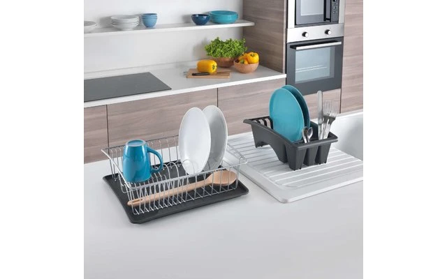 Cesta De Fregadero AquaTex De Metaltex Con Cubeta Y Recogedor De Cubiertos 5 Cesta De Fregadero AquaTex De Metaltex Con Cubeta Y Recogedor De Cubiertos - Imagen 3