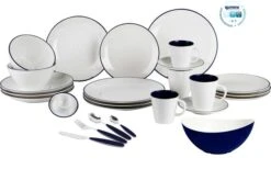 Juego De Vajilla Gimex Linea 16 Piezas Negro -Artículos Para El Hogar 578819 3945695