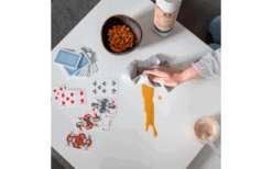 Rollo De Cocina Lavable Chinchilla Madera Celulosa Y Algodón Gris