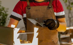 Delantal De Parrilla Fennek Gris Encerado 15 Delantal De Parrilla Fennek Gris Encerado -Artículos Para El Hogar 605827 4451907