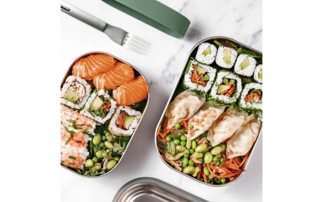 Black+Blum Fiambrera De Acero Inoxidable Black And Blum Pequeña De 600 Ml Naranja 8 Black+Blum Fiambrera De Acero Inoxidable Black And Blum Pequeña De 600 Ml Naranja - Imagen 6