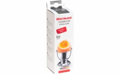 Westmark 4 Hueveras Con Pie De Acero Inoxidable -Artículos Para El Hogar 613647 4441595