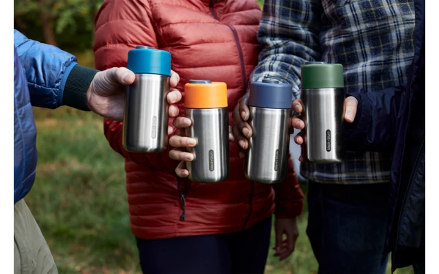 Black+Blum Taza Aislada De Acero Inoxidable Black And Blum To Go 340 Ml Ocean 4 Black+Blum Taza Aislada De Acero Inoxidable Black And Blum To Go 340 Ml Ocean - Imagen 2