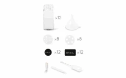 Metaltex Shake-It Spice Shaker Set 12 Vasos -Artículos Para El Hogar 647481 4562553