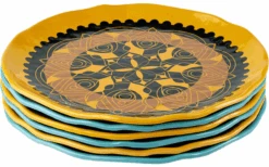 Plato De Postre Para Exteriores Rebel 22 Cm Azul -Artículos Para El Hogar 668337 4579077