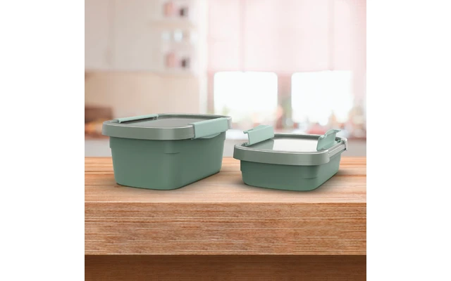 Rotho Clic Eco Lata Nevera Muérdago Verde 0,8 Litros 9 Rotho Clic Eco Lata Nevera Muérdago Verde 0,8 Litros - Imagen 7