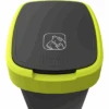 Papelera Rotho Twist Con Tapa Abatible 25 Litros Verde Muérdago