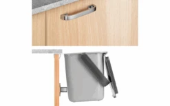 Papelera Metaltex-tex Verde -Artículos Para El Hogar 737120 4966172 2